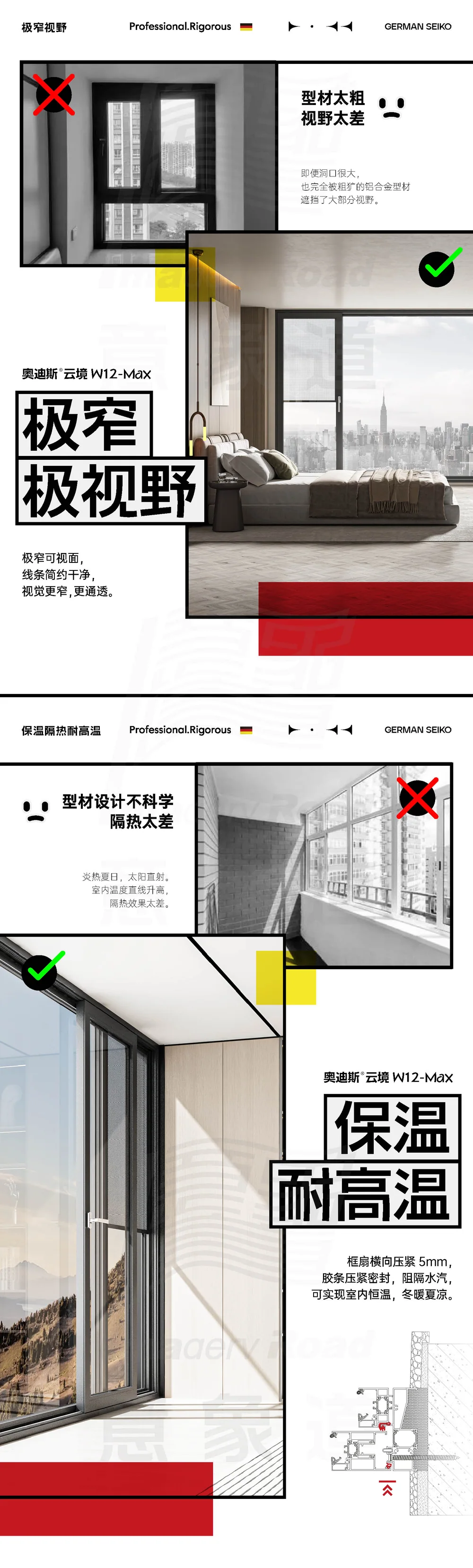 奥迪斯门窗 W12 系列视觉作品展示